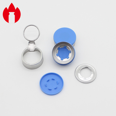 13mm 20mm 32mm Pharma Crimp Top Aluminium Kunststoff Riss von der Kappe
