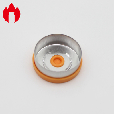 20mm reißen pharmazeutische Injektionsflasche-Kappen Art Plastik-pp.-Aluminium-Material auseinander