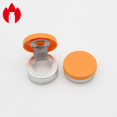 20mm reißen pharmazeutische Injektionsflasche-Kappen Art Plastik-pp.-Aluminium-Material auseinander