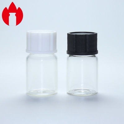 7ml klären verlegten Spitzenborosilicat-Glas-Miniflaschen-Phiolen-Behälter