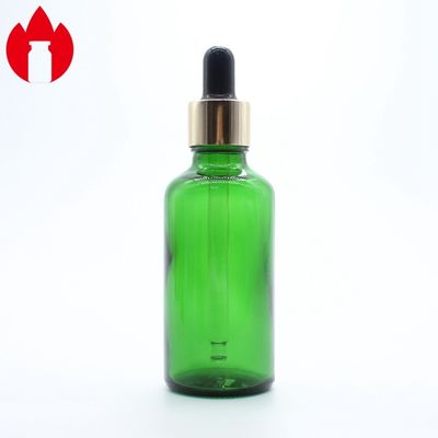 50ml grüne kosmetische ätherische Ölglasflasche