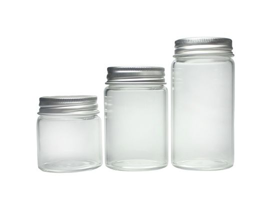Glasphiolen-hohe Borosilicat-Schrauben-Mund-Flasche 50ml 100ml 200ml