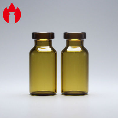 Pharmazeutische 3ml Braunglas-Miniatur-Medizin-Glasfläschchen